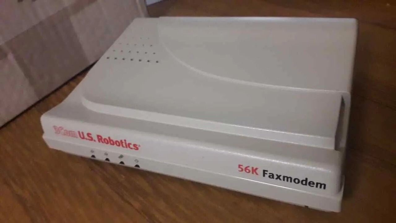 Modem esterno 3Com U.S. Robotics 56K Faxmodem